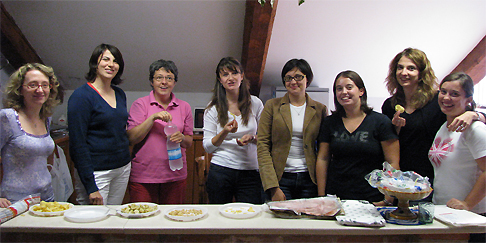 TGSChioggia01 Alessandra, Katya, Bruna, Roberta, Giulia, Mariachiara, Francesca, Angela: <br>le donne del Direttivo TGS a Chioggia, 26 Settembre 2009.