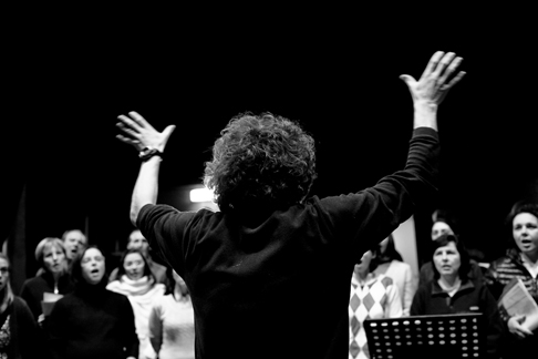 Coro Improvvisando, backstage 22.02.2010