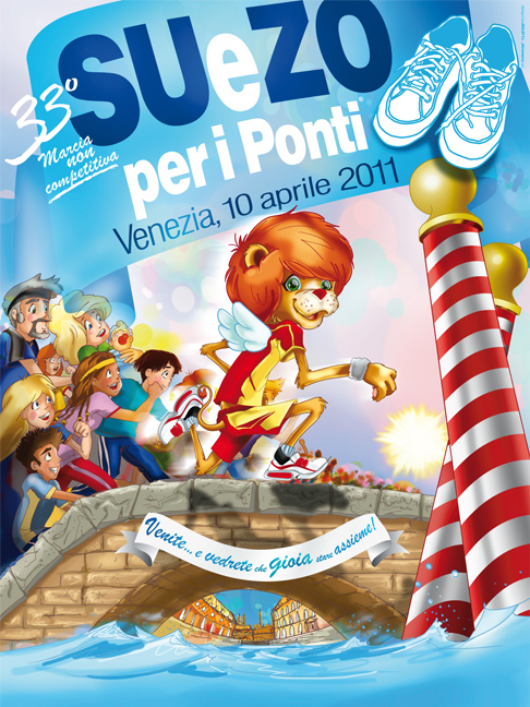 Poster Su e Zo per i Ponti 2011