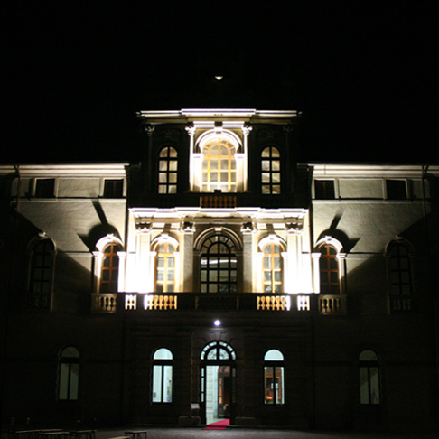 Collegio Salesiano Manfredini by night