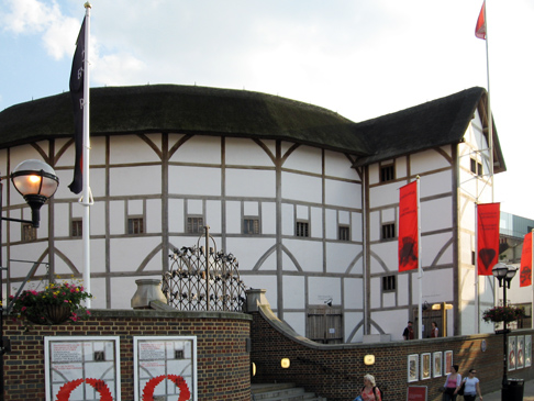 Shakespeare's Globe Theatre, London.