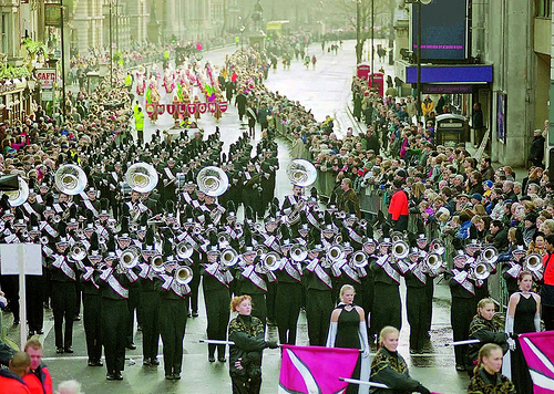 London, New Year Parade