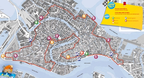Mappa della Su e Zo per i Ponti 2012