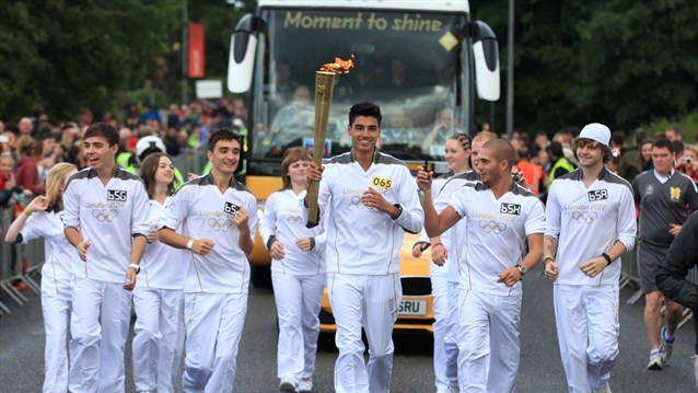 Olympic Torch Relay a Tunbridge Wells!