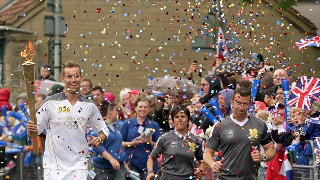 Olympic Torch Relay a Guildford!