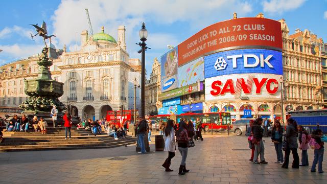 Appuntamento a Piccadilly Circus!
